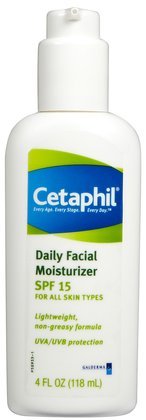 cetaphil reviews moisturizer:Cetaphil Daily Facial Moisturizer SPF 15- 4 oz (Pack of 3)