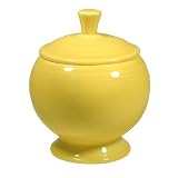 Fiestaware Sunflower 498 9-Ounce Covered Sugar Bowl