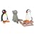 Pingu and Friends Playset, Figurines