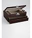 Valet Watches Pens Jewelry Eyeglasses Extra Large Compartments Burlwood Matte Finish,Tech Swiss