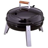 Meco 2010 Red Lock-N-Go Portable Charcoal Grill