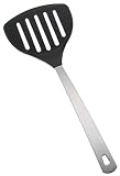 Amco Nylon Slotted Wide Blade Spatula