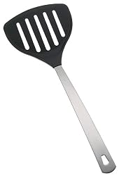 Amco Nylon Slotted Wide Blade Spatula