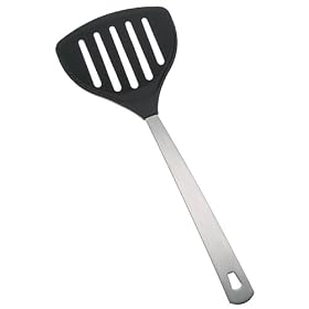 Amco Nylon Slotted Wide Blade Spatula by Amco
