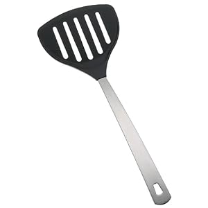 Amco Nylon Slotted Wide Blade Spatula by Amco