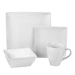 Trilogy 16-pc. Dinnerware Set - White (Square)