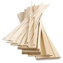 Midwest Products Genuine Basswood - 3/32x4x24, Basswood Sheets