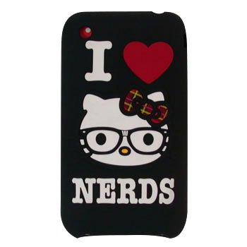 hello kitty glasses case. Hello Kitty IPhone 3G Case :