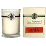 Archipelago Botanicals MANGO TANGERINE CANDLE 60 Hour Aromatherapy Home Fragrance Signature Series All Natural Hand Poured Premium Soy Wax Jar Candle W/ Deluxe Gift Box