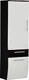 Posseik 5604 99 Hochschrank Santana anthrazit-weiß