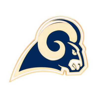 ST. LOUIS RAMS OFFICIAL LOGO JERSEY LAPEL PIN
