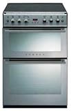 60cm Premier 2 Embossed Gas Cookerc/w 4 Burner Gas Hob Stainless Steel (61GDO_SS)