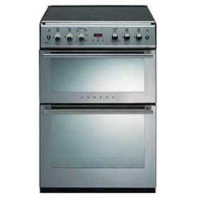 60cm Premier 2 Embossed Gas Cookerc/w 4 Burner Gas Hob Stainless Steel (61GDO_SS)