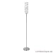 Paulmann Living Sibari Stehleuchte max.60W E27 Nickel satiniert/Opal-Braun 230V