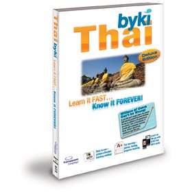 Byki Thai Language Tutor Software & Audio Learning CD-ROM for Windows & Mac