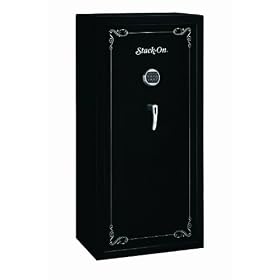 Click here to buy Stack-On SS-22-MB-E 22 Gun Fully Convertible Security Safe with Electronic Lock, Matte Black by StackOn.