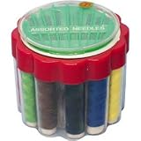 N�hset / N�hbox 47 tlg. mit 12 Rollen N�hgarn, Nadeln, Ma�band, Sicherheitsnadeln, Kn�pfen und Fingerschutz