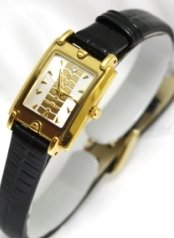 Swistar Watches Swistar Ladies Strap 23 Gold Finish Sapphire Crystal Women’s Watch