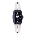 Ladies Armitron Ultra-Modern Bracelet-Style Watch - Black/Silvertone