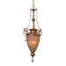 Royce Lighting RC2183BGD Versailles Chandelier Brulee Gold with Frosted Iridescent Gl...