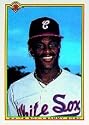 1990 Bowman Sammy Sosa Baseball Rookie Card In Protective Display Case