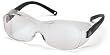 Pyramex Ots Safety Eyewear, Clear Lens With Black Temples