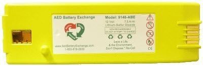 Replacement Battery for the Cardiac Science Powerheart G3 9146 by AED Battery Exchange