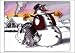 Kliban Cat Christmas Cards - Cat Snowman