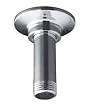 KOHLER 3-Inch Straight Ceiling-Mount Showerarm and Flange, Vibrant Brushed Bronze #7396-BV