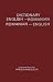 Book Romanian to English and English to Romanian Dictionary