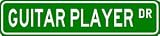 GUITAR PLAYER Street Sign ~ Custom Aluminum Street Signs
