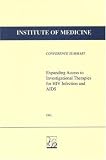 Expanding Access to Investigational Therapies for HIV Infection And AIDS