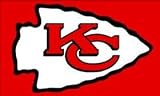 Kansas City Chiefs 3'x5' Flag