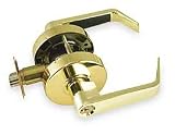 Battalion 1TPJ6 Lever Lockset, Medium Duty, Brass, Entry