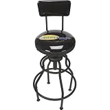 Northern Industrial Pneumatic Stool with Backrest 3186FADcyEL. SL160 Northern Industrial Pneumatic Stool with Backrest