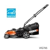 WORX WG785 17-Inch 24 Volt Cordless 3-In-1 Lawn Mower With Removable Battery