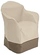 Veranda Chair Slip Cover 78962, Pebble, Fits Most Resin Patio Chairs