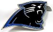 Carolina Panthers Enamel Pewter Buckle, NFL Football Buckle