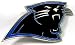 Carolina Panthers Enamel Pewter Buckle, NFL Football Buckle