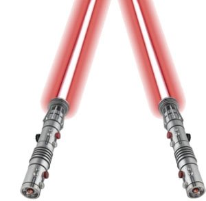 Double Darth Maul Star Wars FORCE FX LIGHTSABER