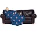 Chicago Cubs 48x71 Comfy Throw Fleece Over-sized Loose Fitting Sleeves Machine Washable