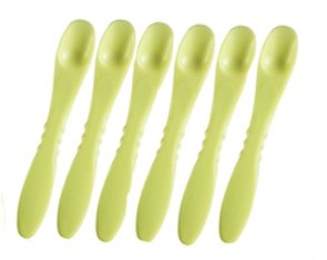 Childrens Toyshop   : Tommee Tippee Weaning Spoons - Green