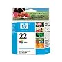 Hewlett Packard No.22 Tri-Colour Inkjet Cartridge, Ref C9352AE
