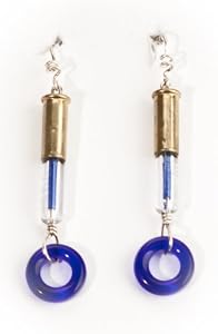 Earrings: Cobalt Ring