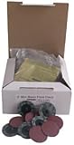 R -Type Mini Grinding Discs Quick Change Aluminum Oxide - 2"; 50 Grit, 50 Pk.