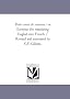 Petit cours de versions : or, Exercises for translating English into French. / Revised and annotated by C.F. Gillette.
