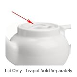 American White (Ivory/Eggshell) Hall China 11LID Boston Teapot Replacement Lid 12 / CS