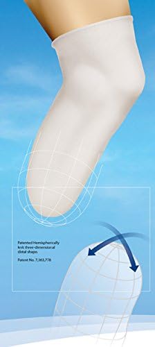 Knit Rite Soft-Sock Coolmax Cuddly n Soft Prosthetic Sock - Light Weight With Hole - Regular Short