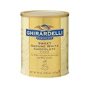 Holiday Gifts Ghirardelli Sweet Ground White Chocolate, 3 lbs.