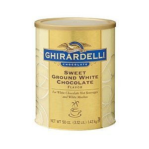 Ghirardelli Chocolate Sweet Ground White Chocolate, 3 lbs.